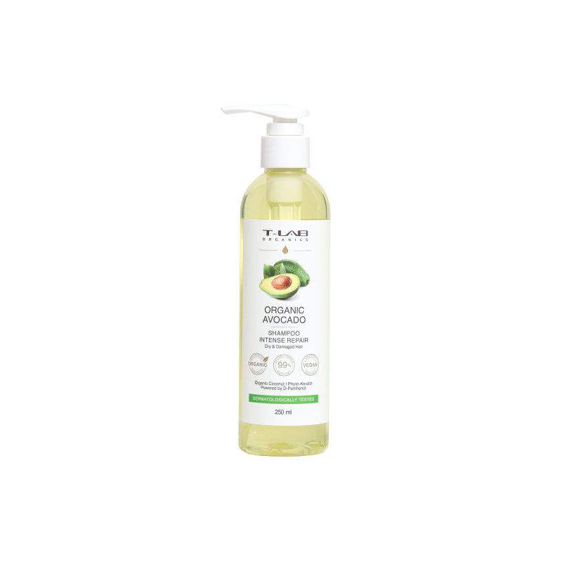 Organic Avocado Intense Repair Shampoo 250 ml