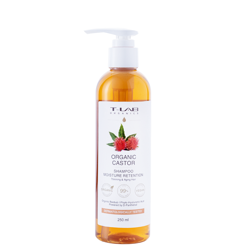 Organic Castor Moisture Retention Shampoo 250 ml